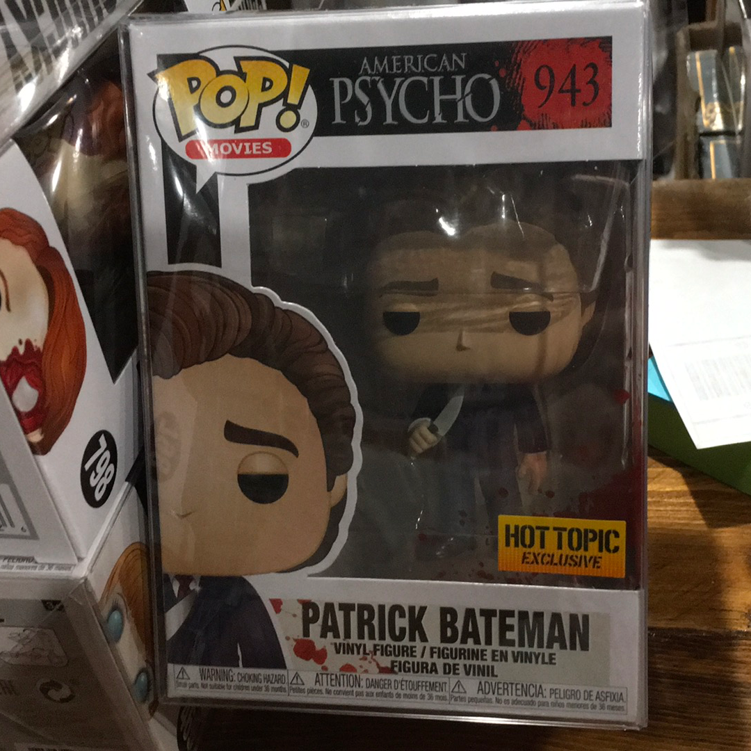 American Psycho Patrick Bateman exclusive 943 Figure Funko Pop! Vinyl movie