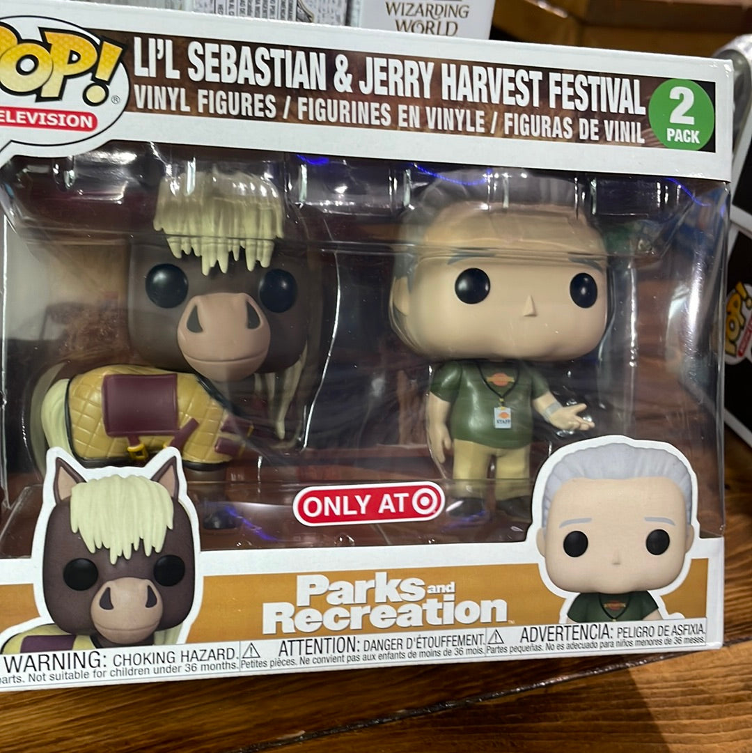 Packs and Rec Lil Sebastian & Jerry Funko Pop! Vinyl Figure television