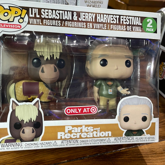 Packs and Rec Lil Sebastian & Jerry Funko Pop! Vinyl Figure television