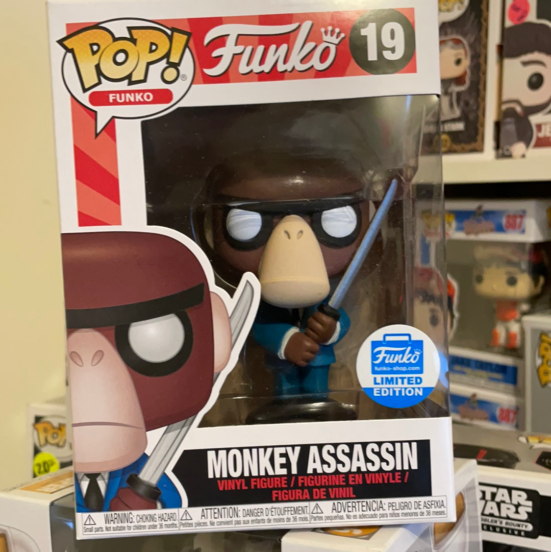 Monkey Assassin exclusive Funko Pop! Vinyl Figure Spastic