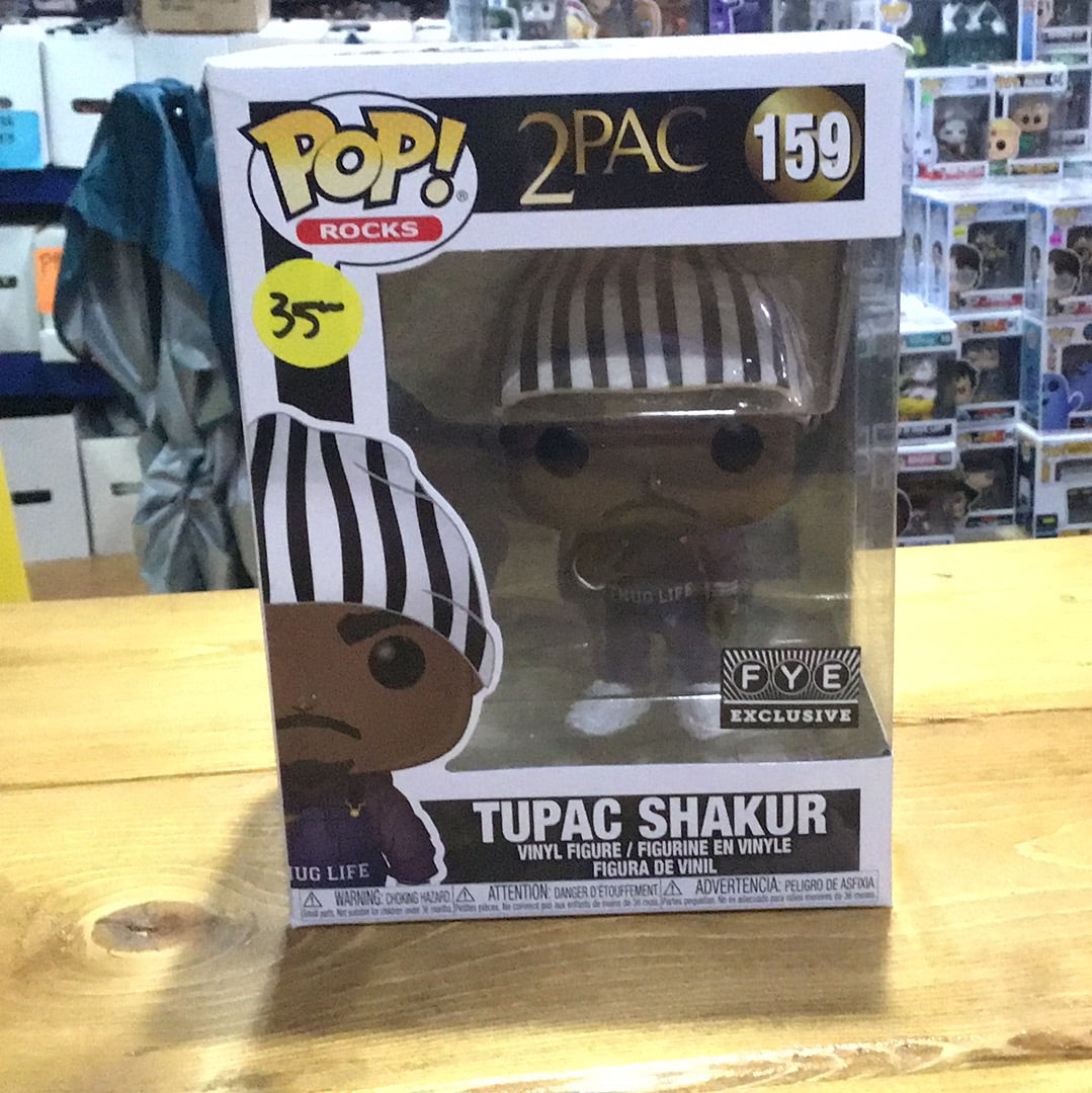 Tupac Shakur #159 rocks Funko Pop! Vinyl figure