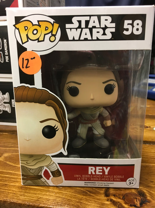Star Wars Rey with staff Funko Pop! vinyl figure