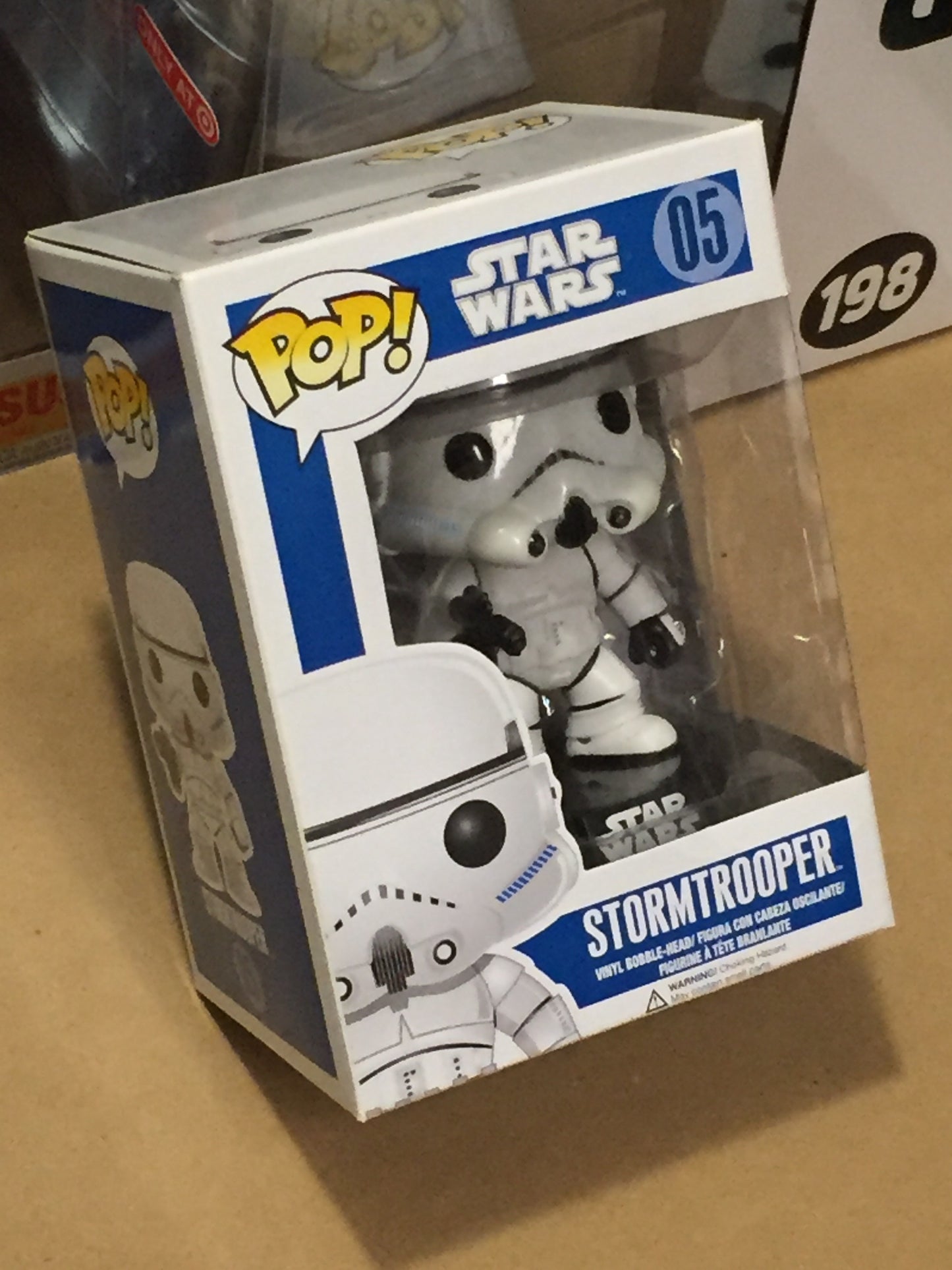 Star Wars Blue box stormtrooper Funko Pop! Vinyl figure