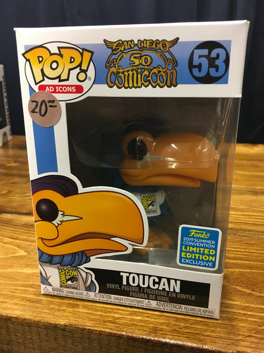 Toucan Astronaut SDCC exclusive 103 Funko Pop! vinyl figure icon