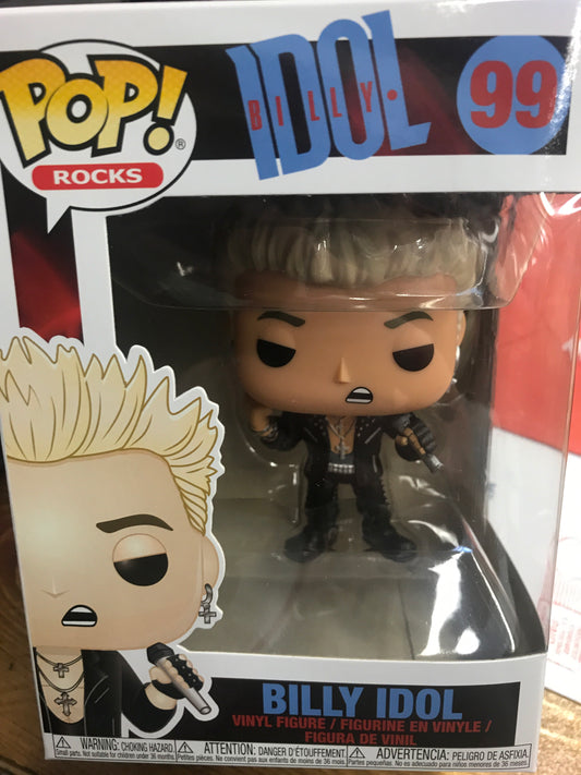 Billy Idol rocks Funko Pop! Vinyl figure new