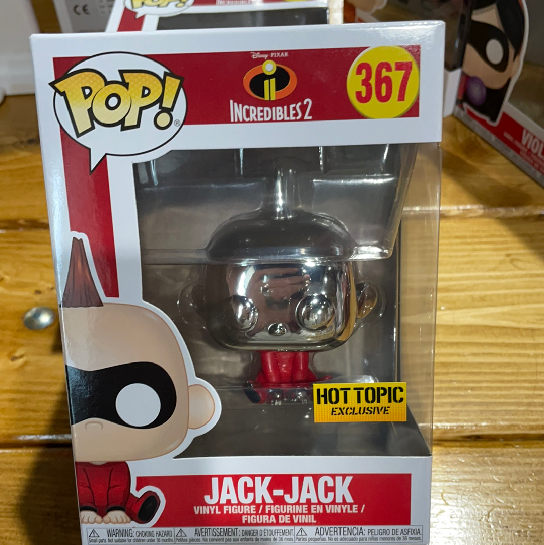 Incredibles 2 Metal Jack Jack #367 Exclusive Funko Pop! Vinyl figure Disney