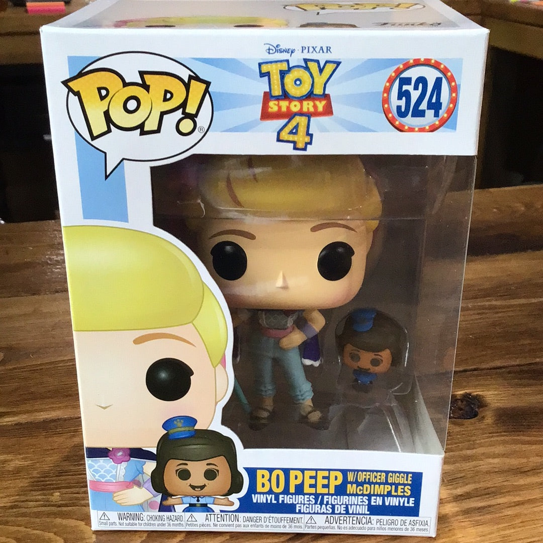 Toy Story 4 Bo Peep 524 officer mcdimples Funko Pop! Vinyl figure disney