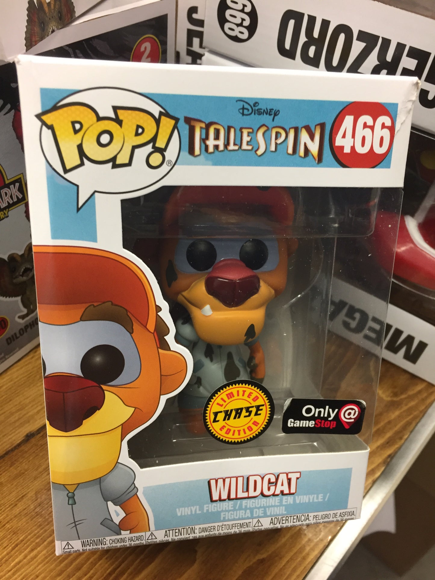 Talespin Wildcat Chase Disney Funko Pop! VINYL Figure