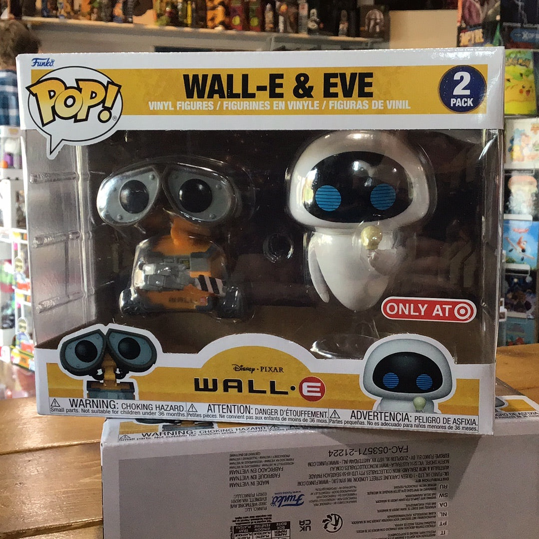Disney Wall-e & Eve 2-pack Exclusive Funko Pop! Vinyl figure