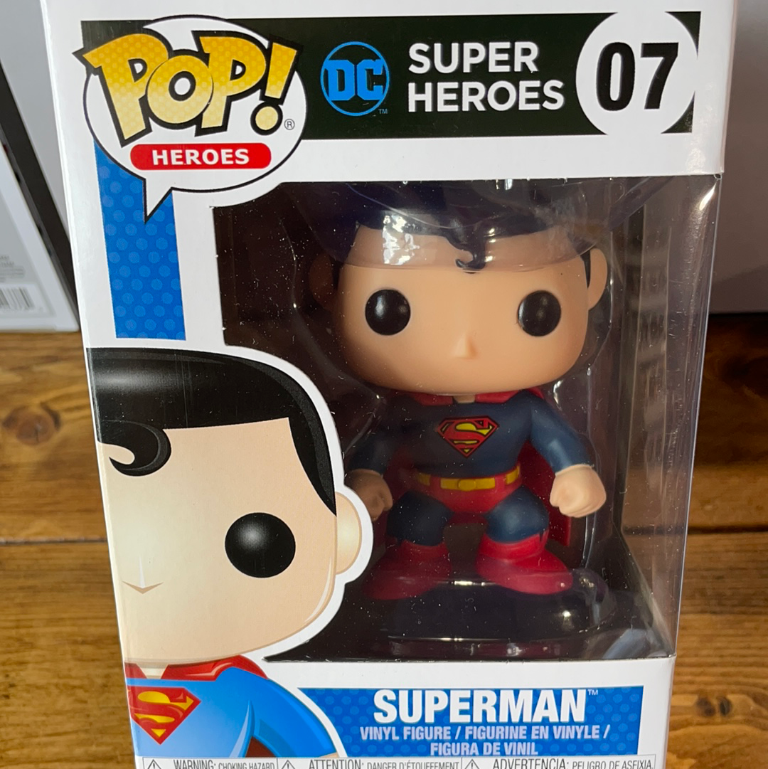 DC Heroes Superman Funko Pop! Vinyl figure Comics