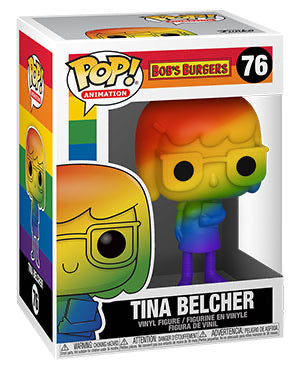 Pride Bobs Burgers Tina Belcher (RNBW) Funko Pop! Vinyl Figure