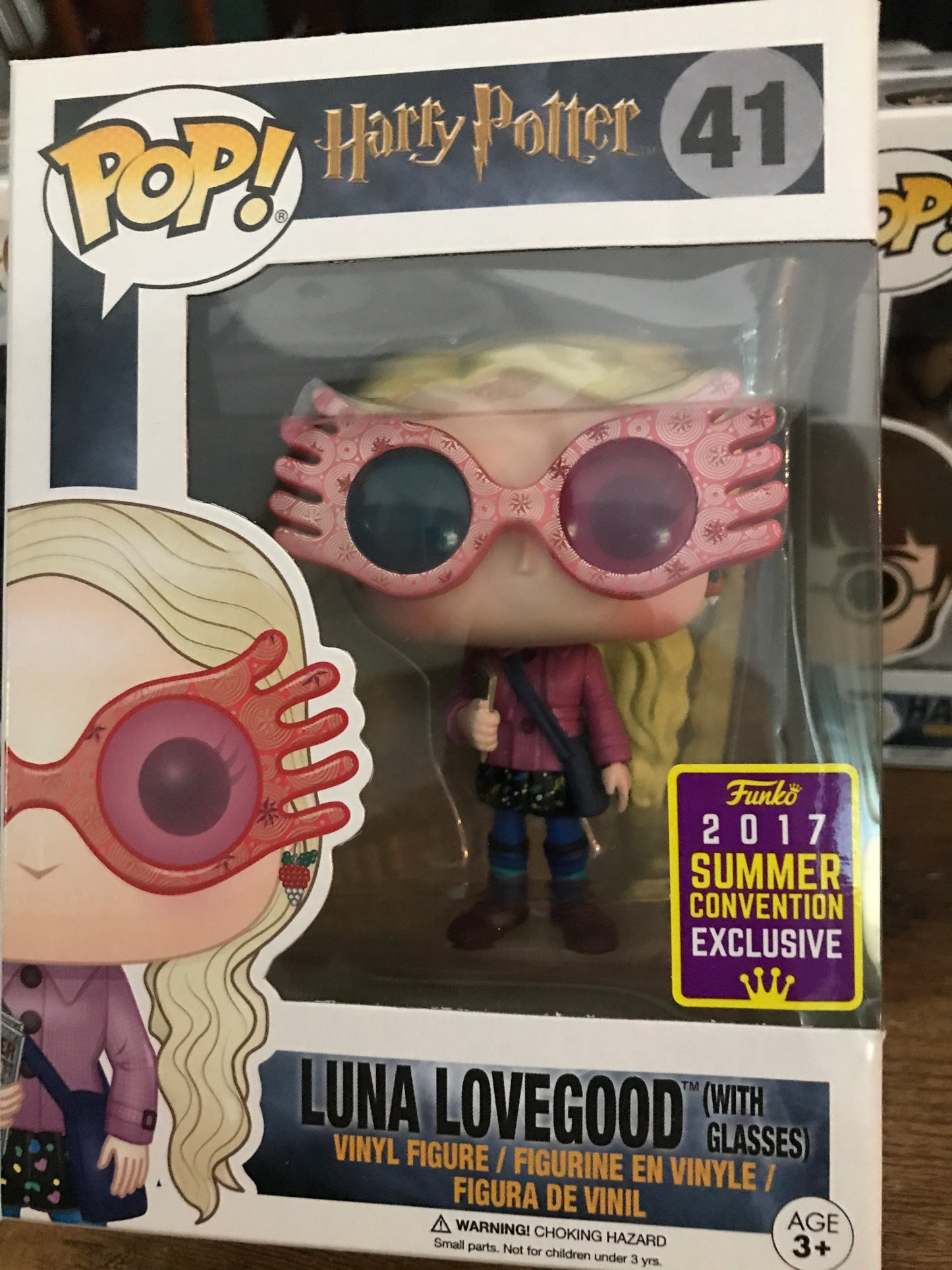Harry Potter Luna Lovegood with glasses exclusive Funko Pop! Vinyl Figure