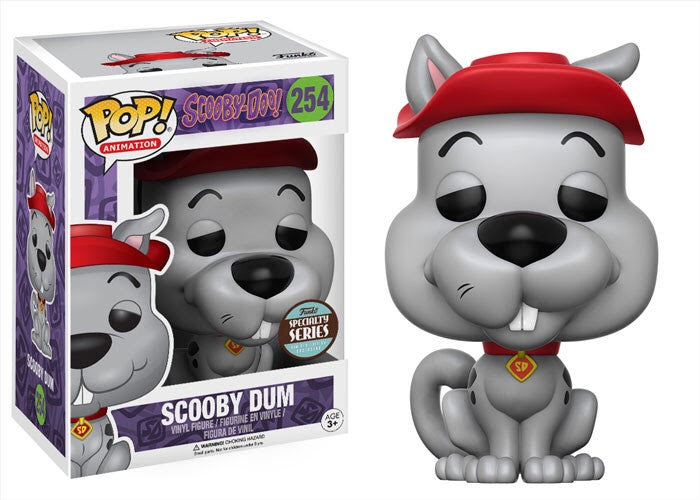 Scooby-Doo Dum Specialty Series Funko Pop! Vinyl figure exclusive cartoon