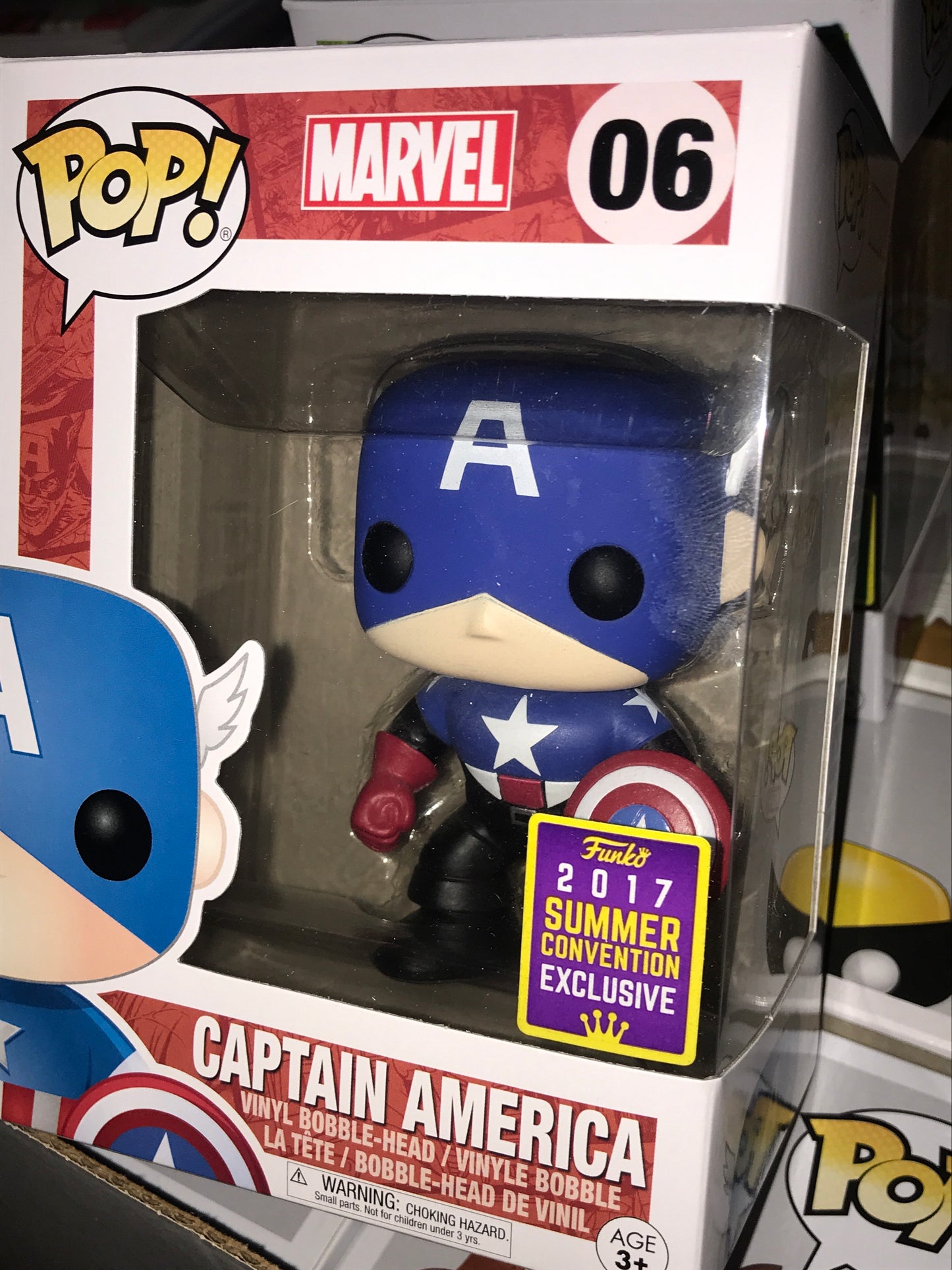 Captain America #06 sdcc exclusive Funko Pop vinyl Figure 2020