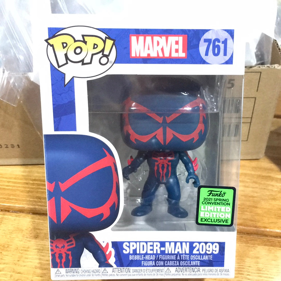 Marvel Spider-Man 2099 761 exclusive Funko Pop Vinyl Figure