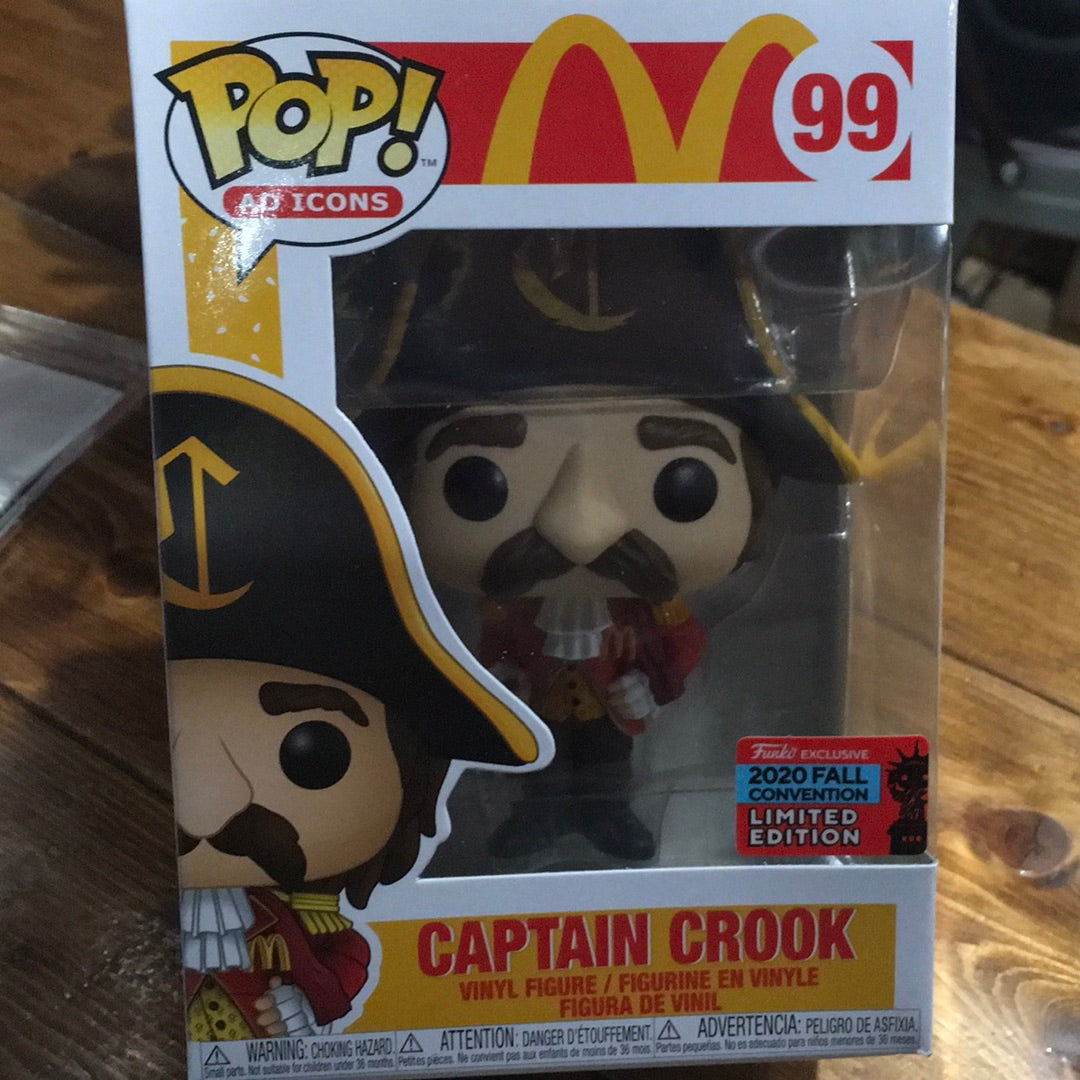 McDonald’s Captain crook Funko Pop! Vinyl figure ad icons