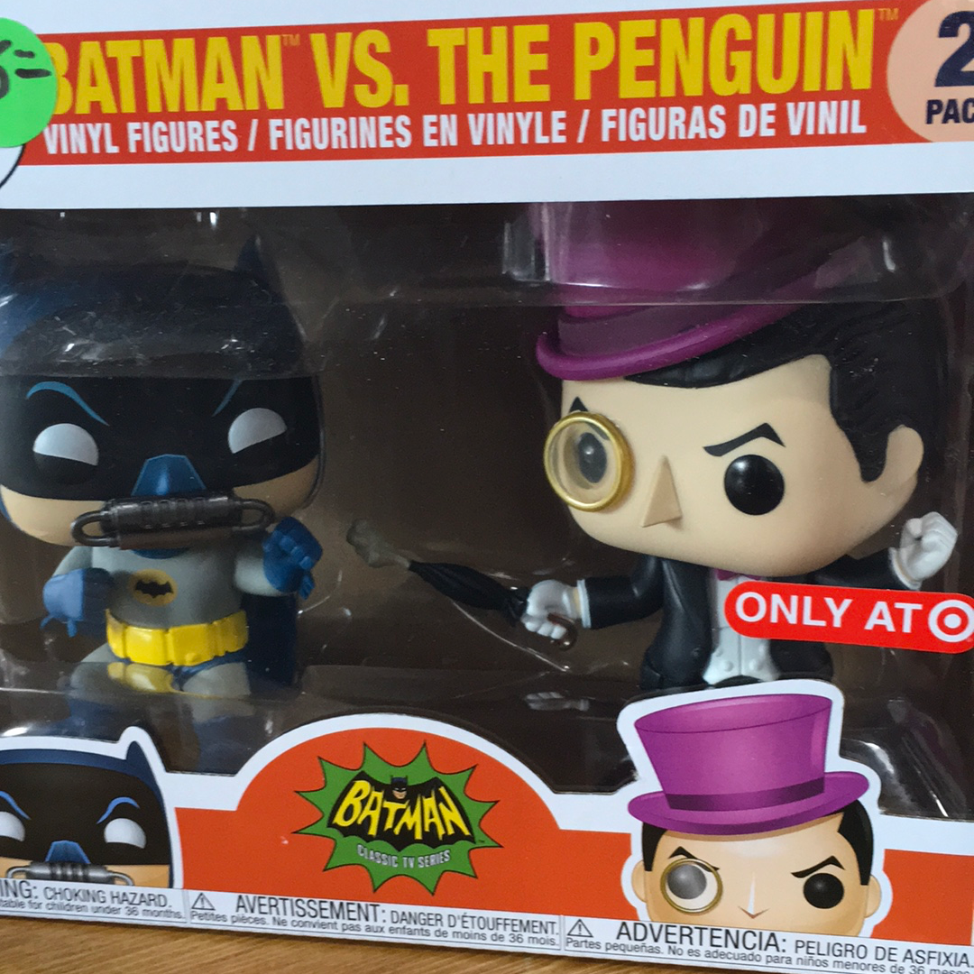 Batman 1966 Batman vs penguin exclusive Funko Pop! Vinyl Figure DC Comic Television