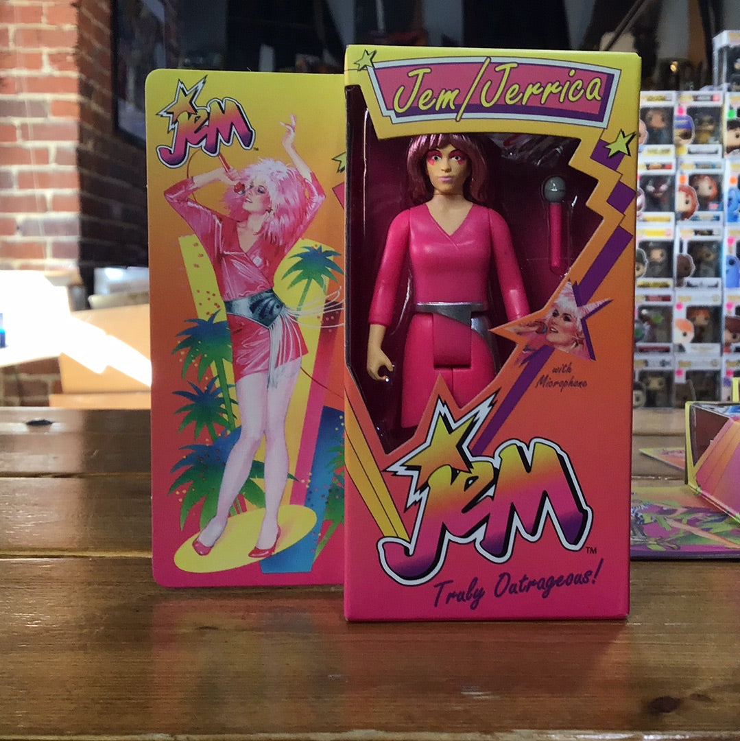 SUPER 7 Re-Action figure Jem and the Holograms Jem