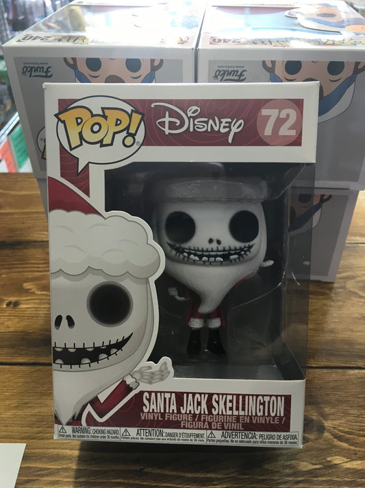 Santa Jack Skellington Funko Pop! Vinyl Figure NBC Disney