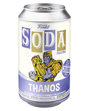 Vinyl Soda Marvel Thanos Mystery Funko figure