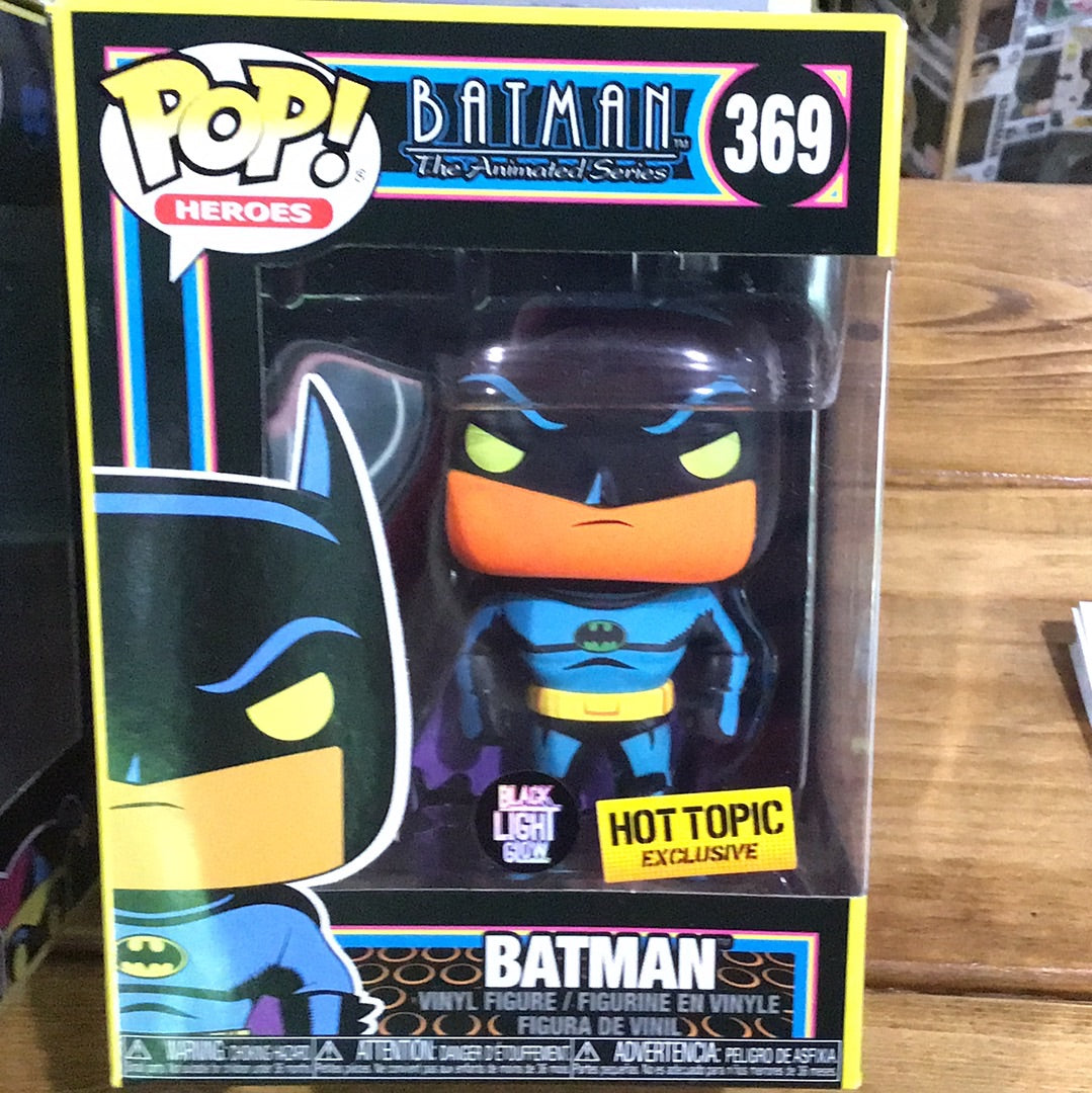 DC Comics Batman tas blacklight 369 Exclusive Funko Pop! Vinyl Figure