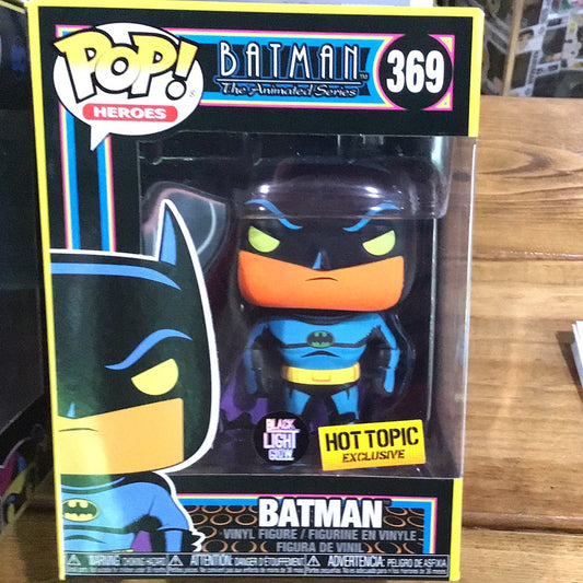 DC Comics Batman tas blacklight 369 Exclusive Funko Pop! Vinyl Figure