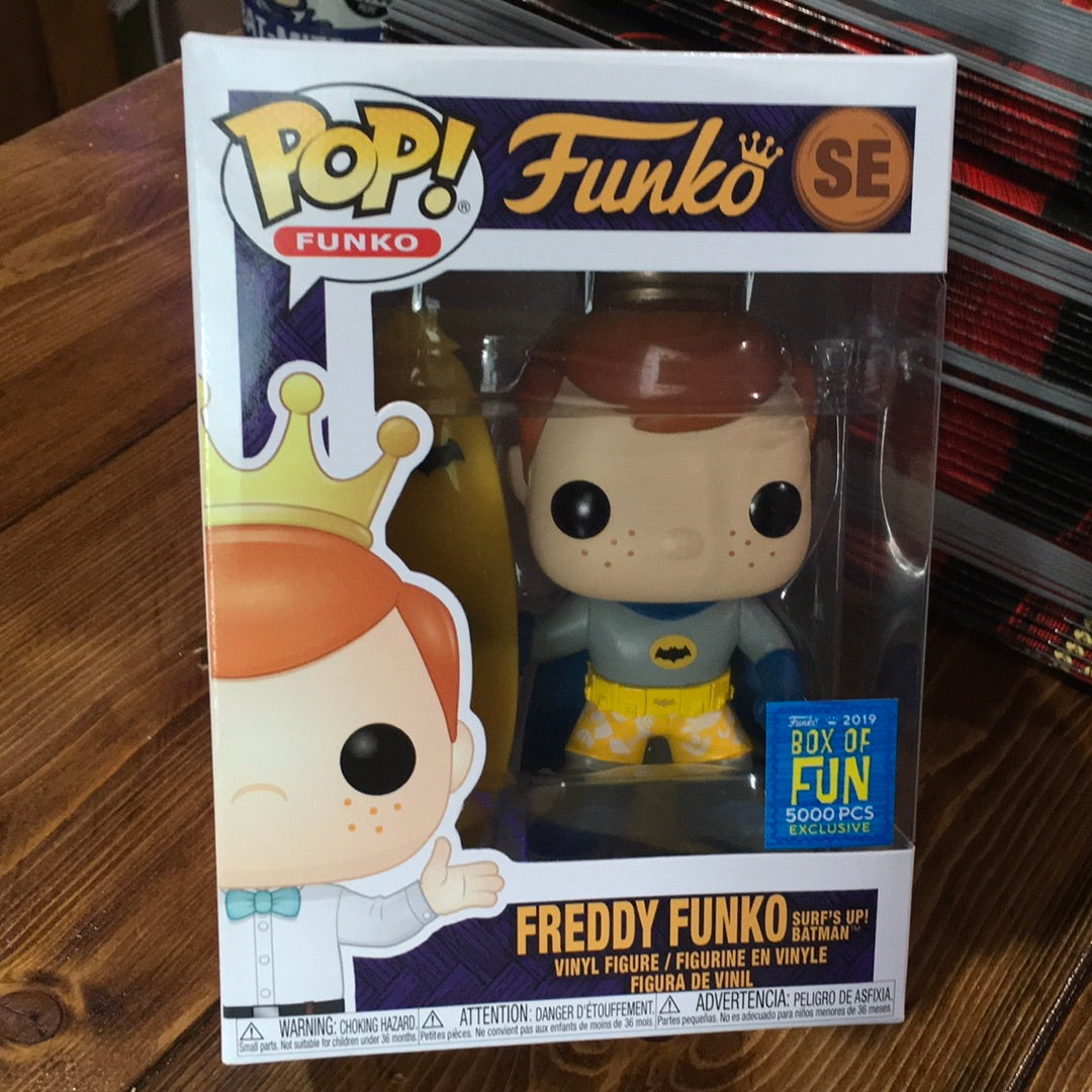 Freddy Funko surfs up Batman 1966 FUNKO Pop! Vinyl Figure