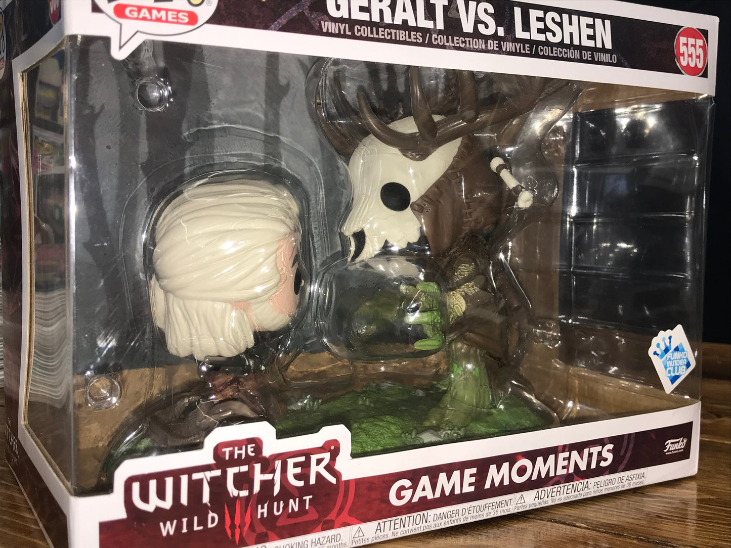 The Witcher Geralt vs Leshen exclusive 555 Funko Pop! Vinyl figure games