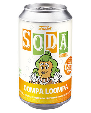Willy Wonka Oompa Loompa Vinyl Soda sealed Mystery Funko figure
