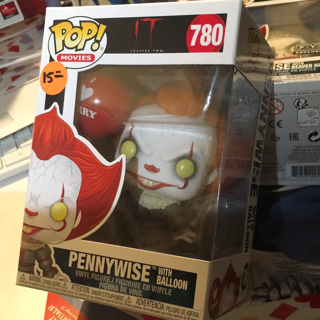 IT Chapter Two Pennywise with Balloon 780 Funko Pop! vinyl figure movies