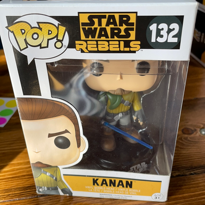 Star Wars rebels Kanan 132 Funko Pop! vinyl figure