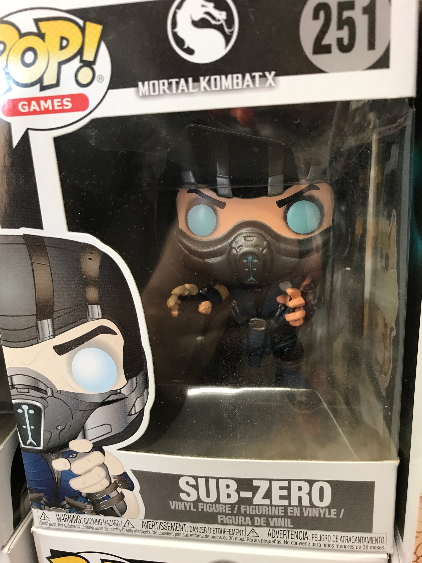 Mortal Kombat X sub-zero Funko Pop! Vinyl figure games 2020