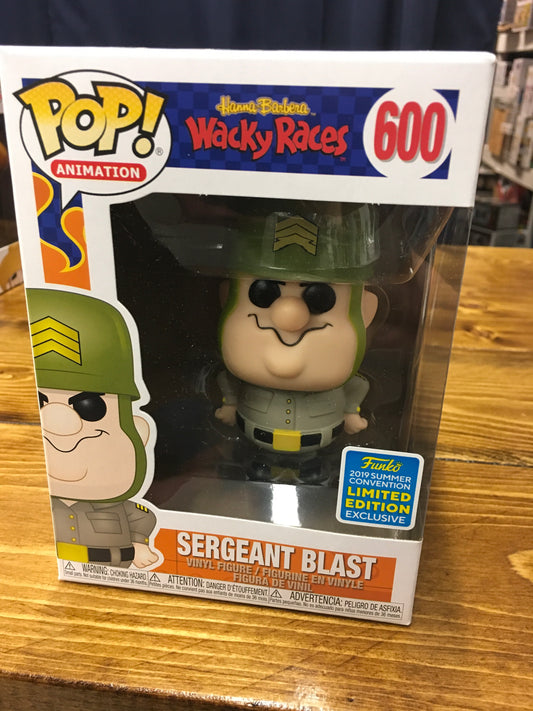 Wacky Races - Sergeant Blast 2019 SDCC exclusive Funko Pop! Cartoon