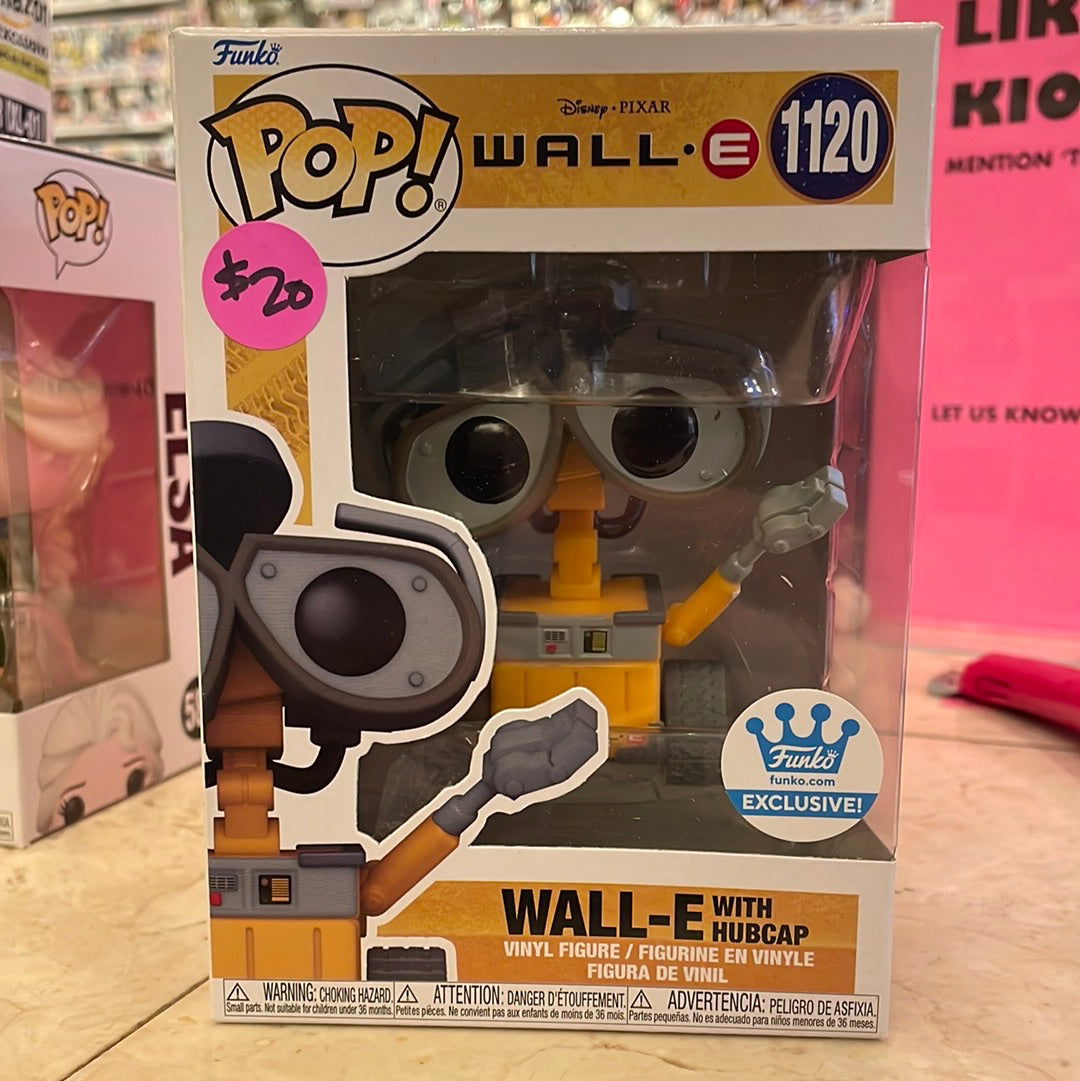 Disney - Wall-e with Hubcap #1120 - Funko Pop! Vinyl Figure