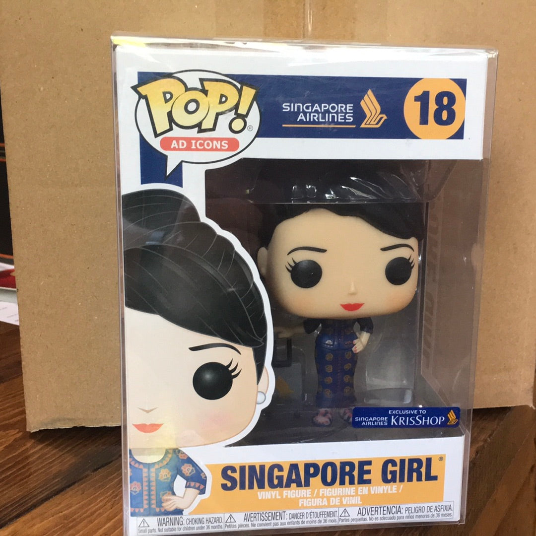 Singapore Girl Exclusive #18 Funko Pop! Vinyl figure Icons