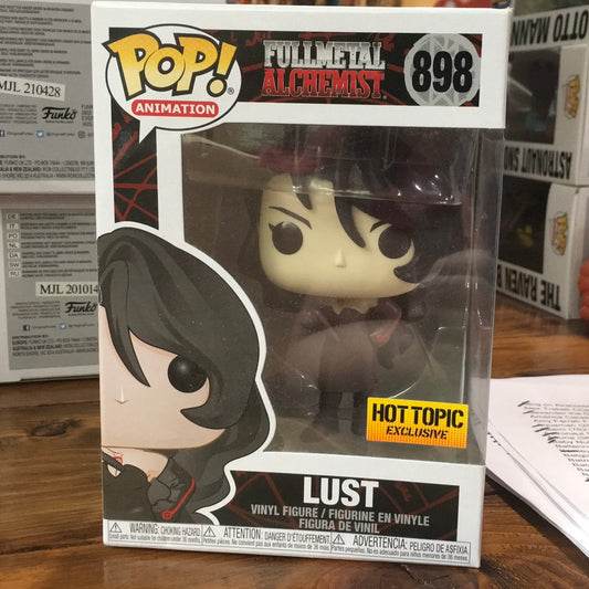 FullMetal Alchemist Lust 898 Exclusive Funko Pop! Vinyl anime