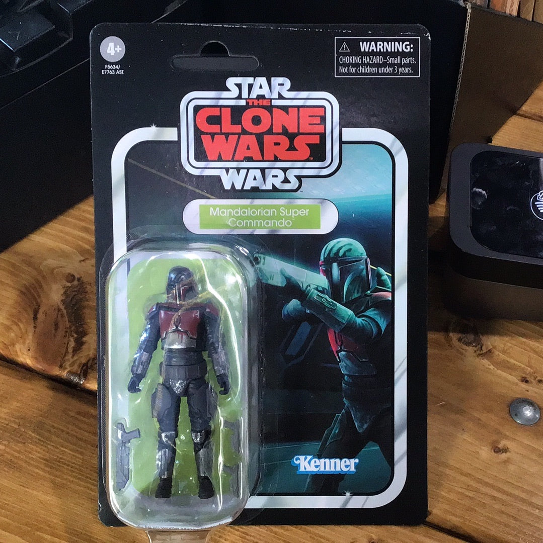 SW: The Clone Wars - Mandalorian Super Commando - Hasbro Action Figure