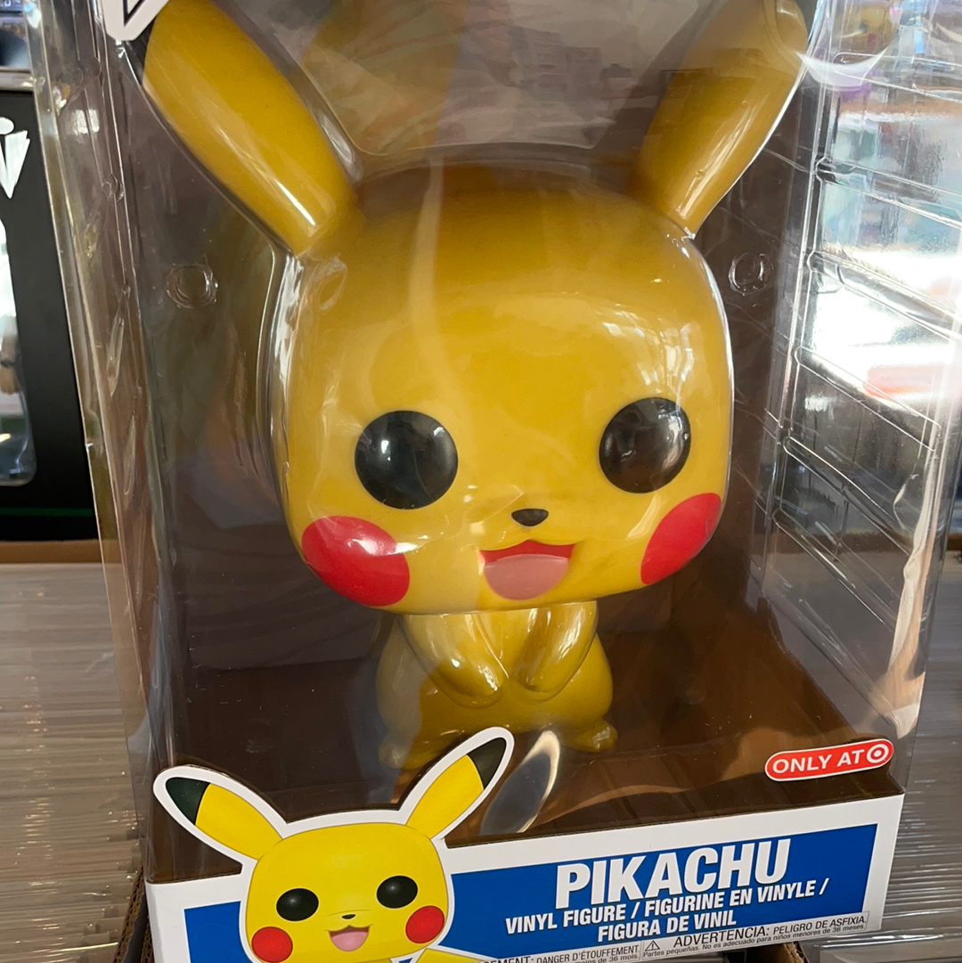 Pokemon Pikachu 10 inch exclusive Funko Pop! Vinyl figure video game