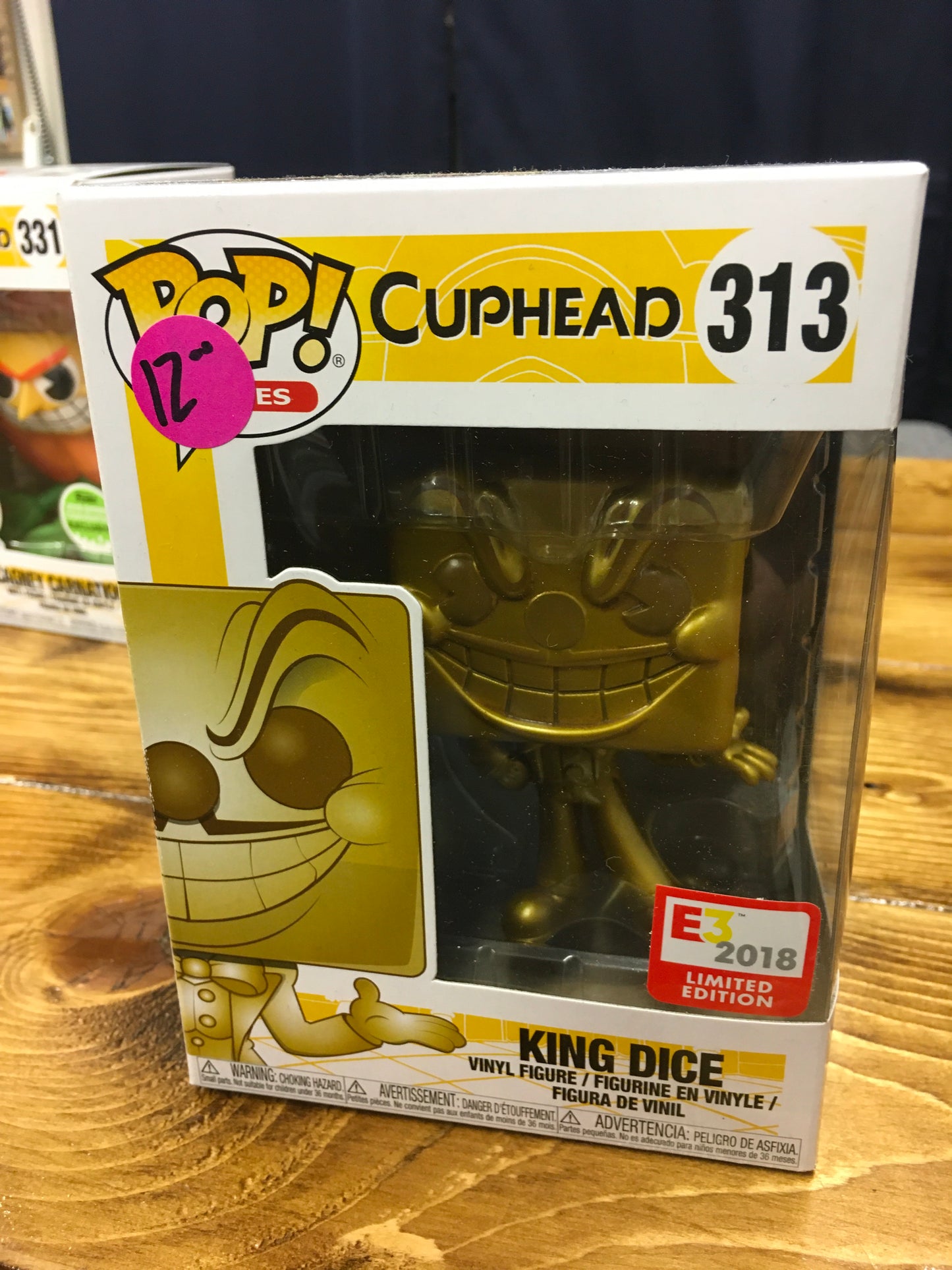 Cuphead - King Dice 2018 E3 Funko Pop! Vinyl Figure store 2020