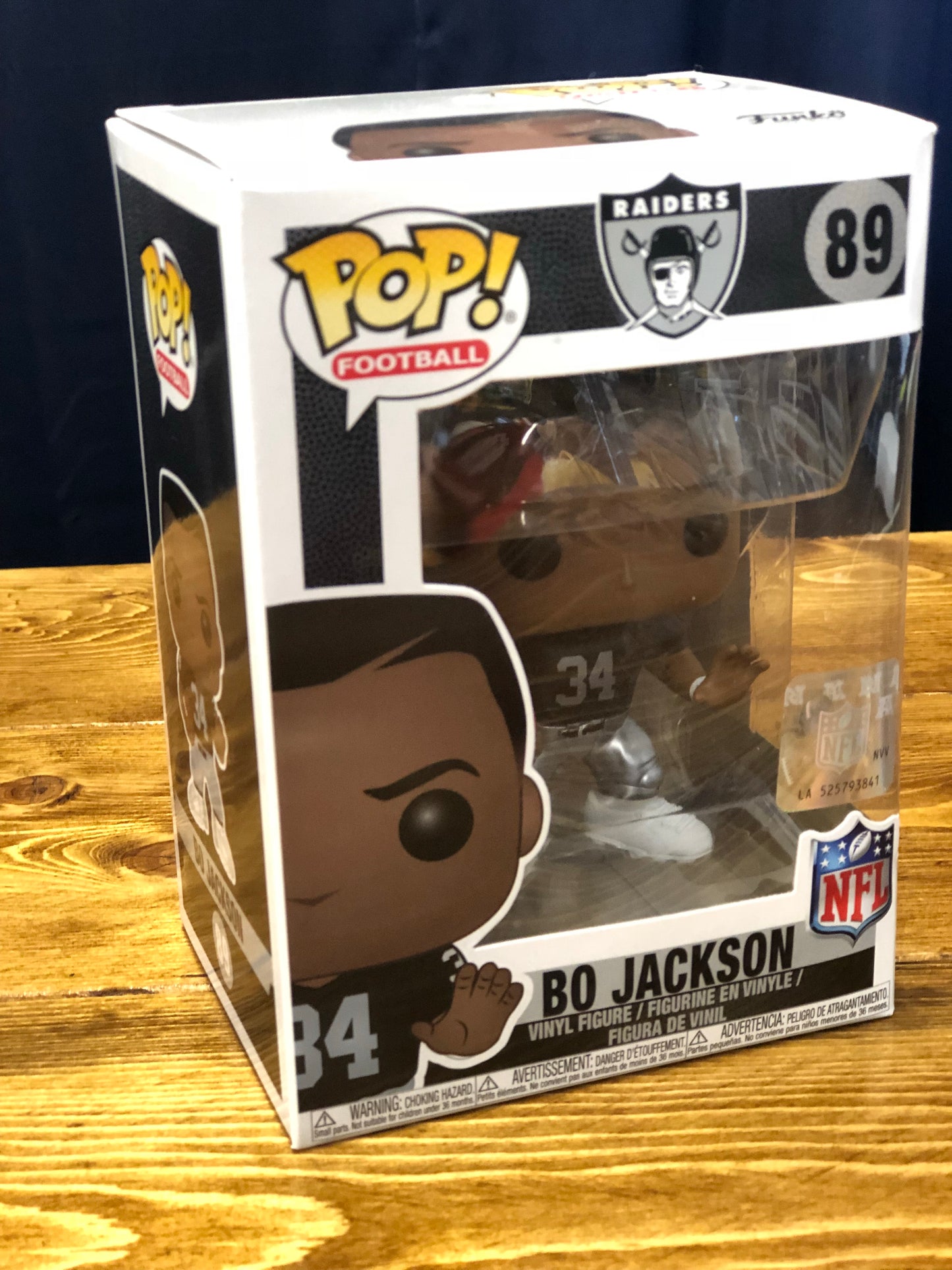 NFL Legend Bo Jackson Oakland Raiders