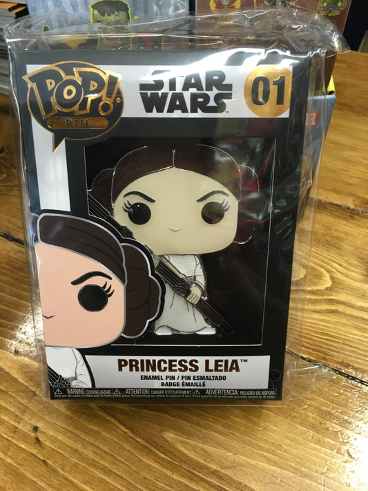 Star Wars Pins Princess Leia Funko Pop! Pin