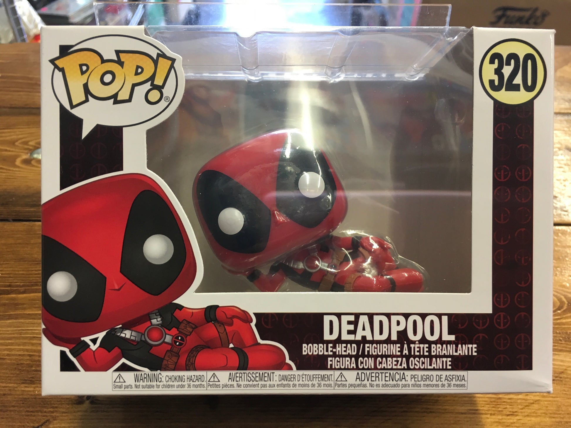 Funko POP! Marvel: Holiday Deadpool 3.75-in Vinyl Bobblehead