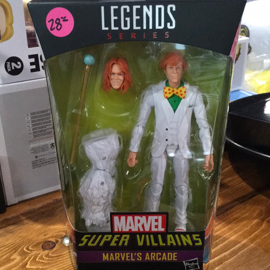 Marvel Legends Super Villains Arcade Action Figure Hasbro