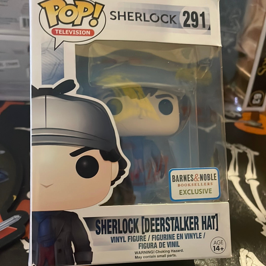Sherlock Holmes deerstalker hat 291 exclusive Funko Pop! Vinyl figure Television