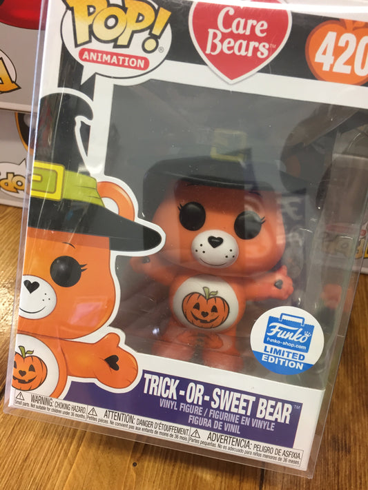 Trick or sweet care bear Exclusive Funko Pop vinyl Figure cartoon