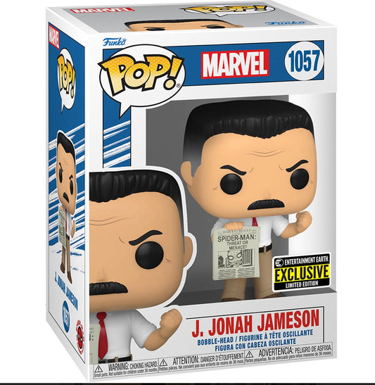 Marvel Spider-Man j. Jonah Jameson 1057 exclusive Funko pop vinyl