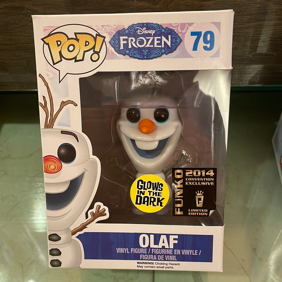 Disney frozen Olaf 2014 sdcc exclusive- Funko Pop! Vinyl Figure
