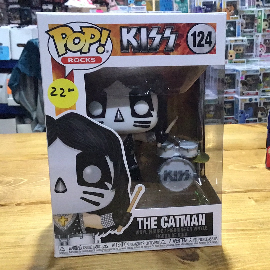 KISS the Catman 124 Funko Pop! Vinyl figure Rocks