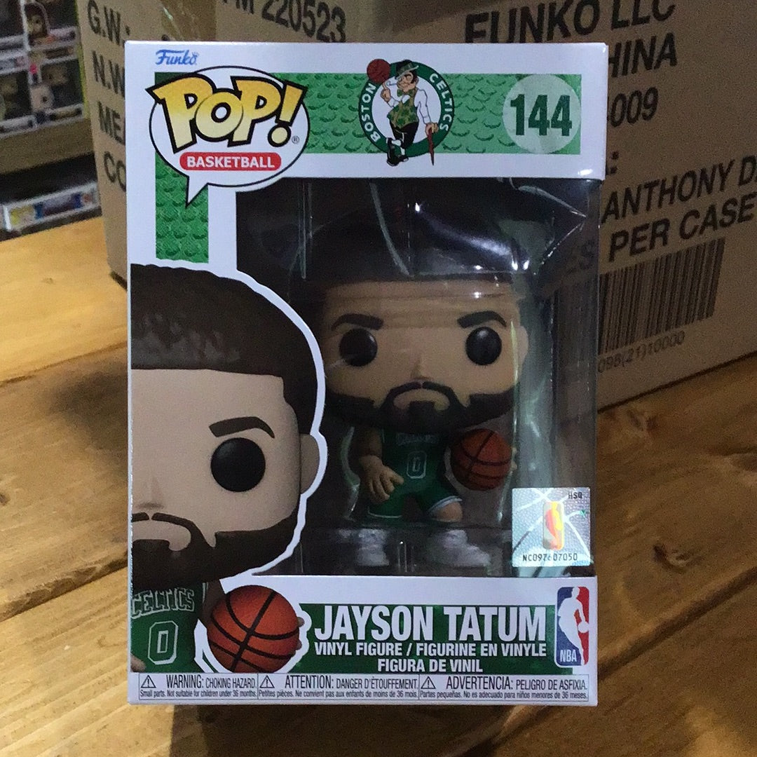 NBA Boston Celtics - Jayson Tatum (Green Jersey) #144 - Funko Pop! Vinyl Figure (Sports)