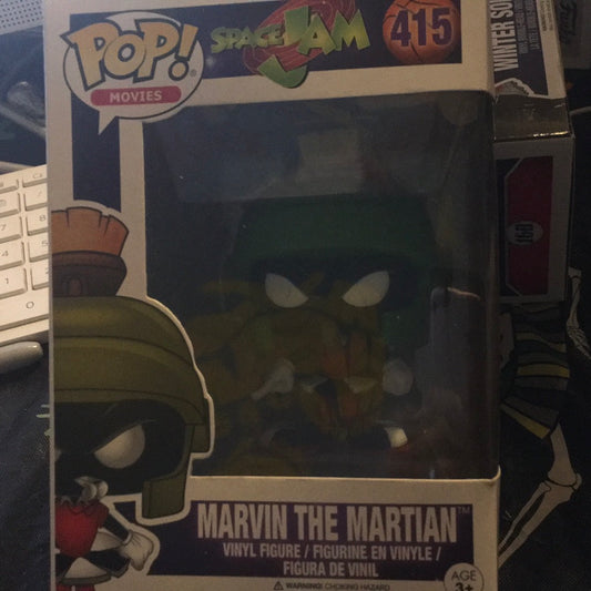 Space Jam Marvin the Martian 415 Funko Pop! Vinyl figure cartoon